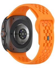 Samsung Galaxy Watch 7 Ultra / Watch Ultra 2 Uyumlu Tokalı Spor Silikon Kordon