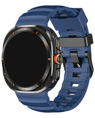 Samsung Galaxy Watch 7 Ultra Uyumlu Tokalı Silikon Kordon