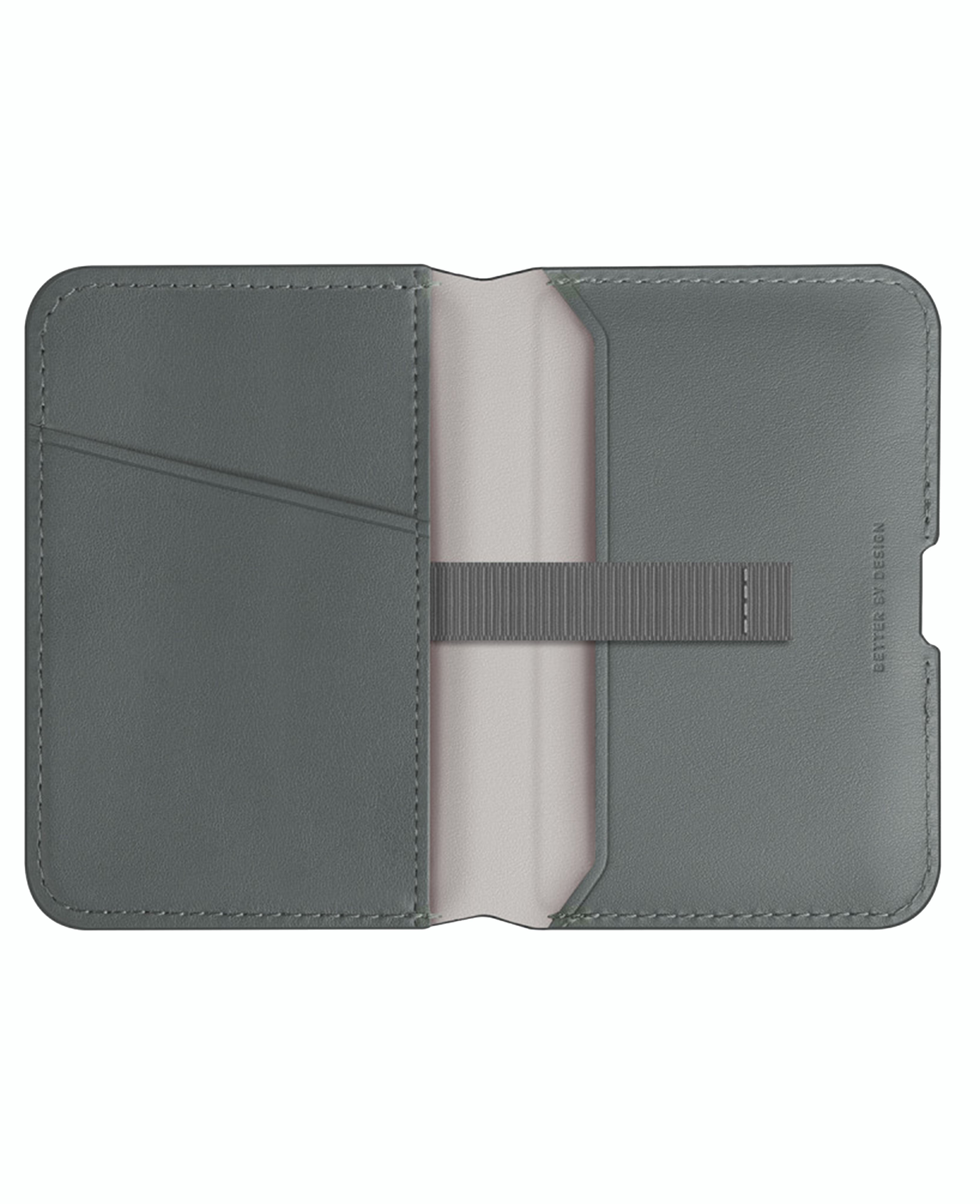 Uniq Lyden DS RFID-Block Standlı Manyetik Magsafe Deri Cüzdan Kartlık
