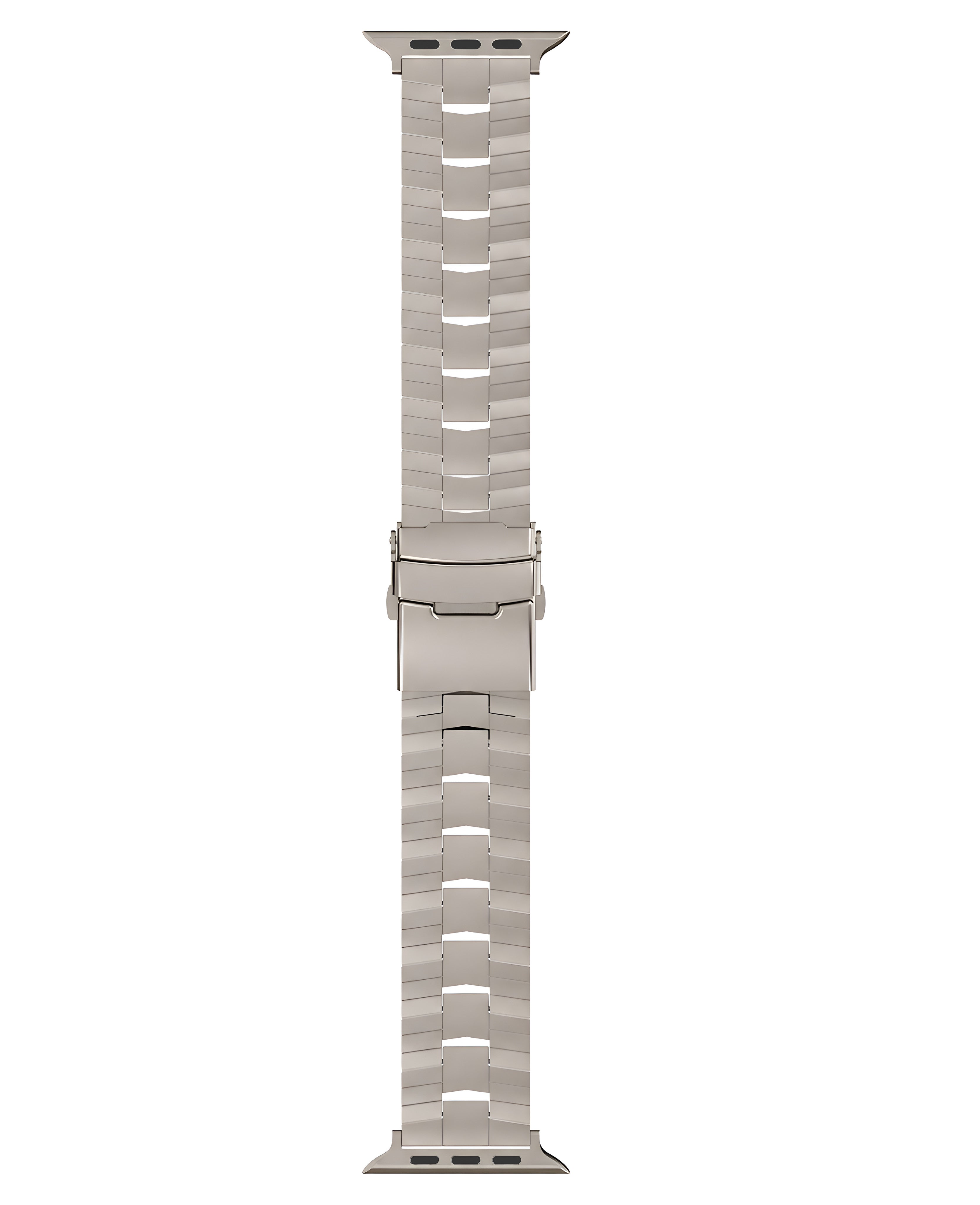 Apple Watch Uyumlu Tokalı Titanyum Kordon
