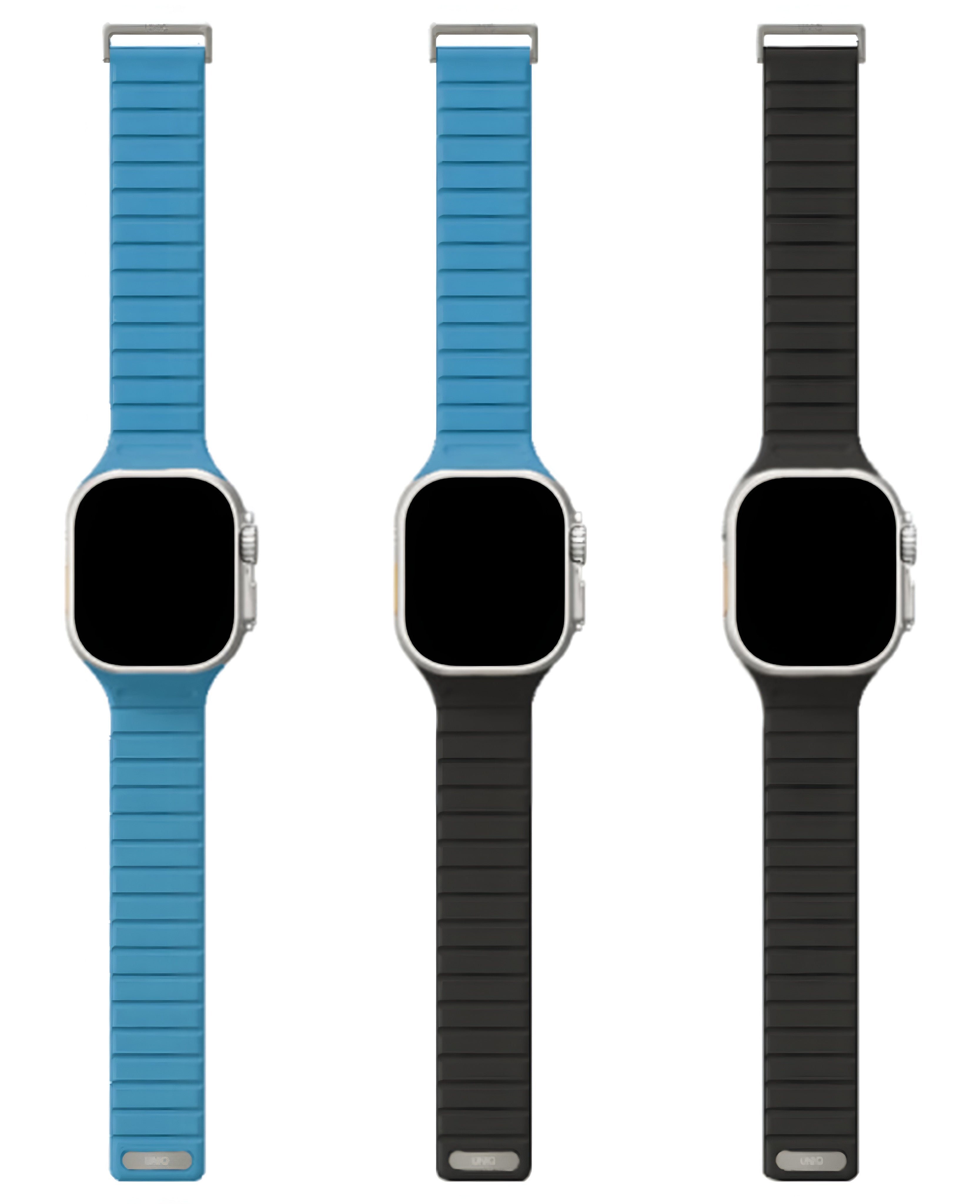 Apple Watch Uyumlu Uniq Revix Evo Reversible Manyetik Silikon Kordon