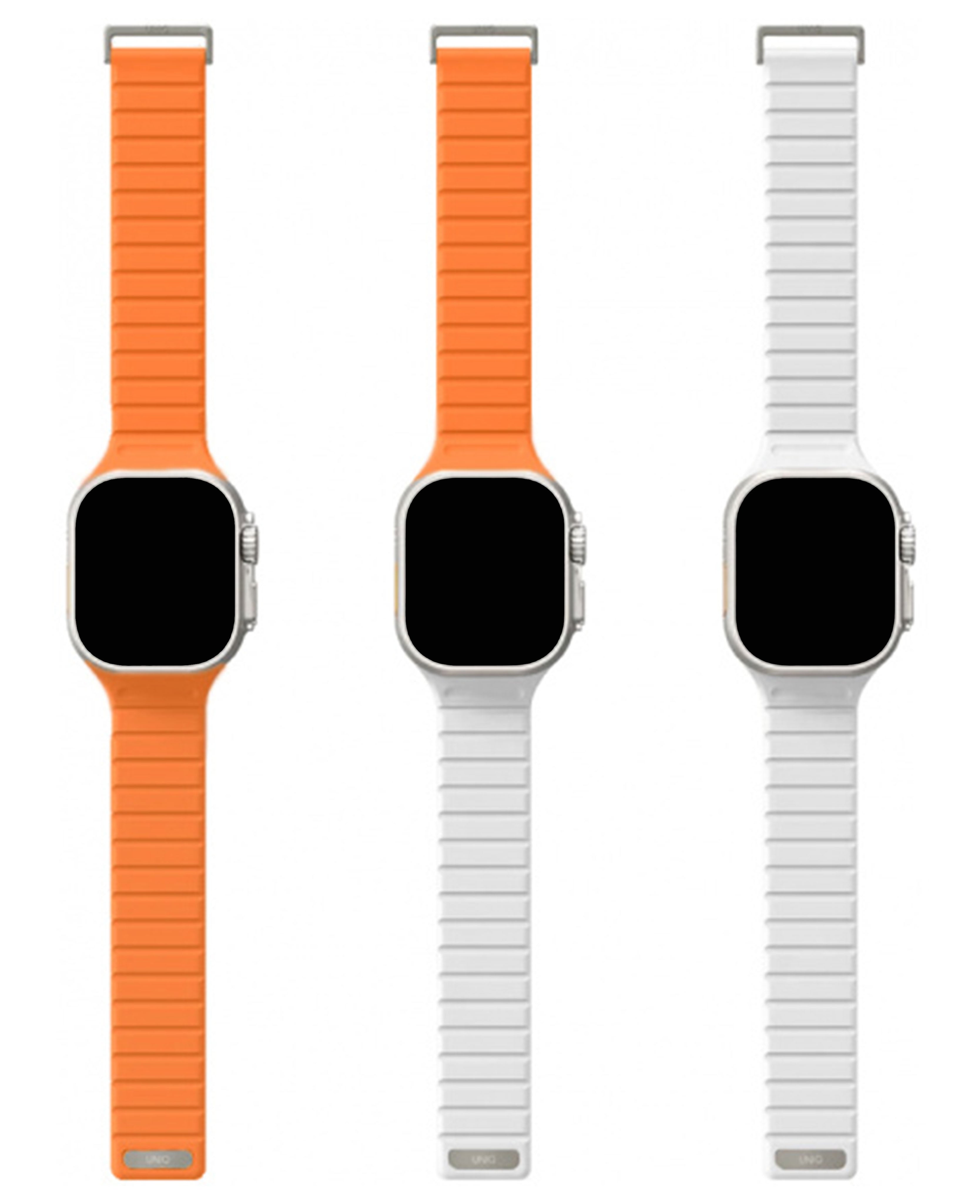 Apple Watch Uyumlu Uniq Revix Evo Reversible Manyetik Silikon Kordon