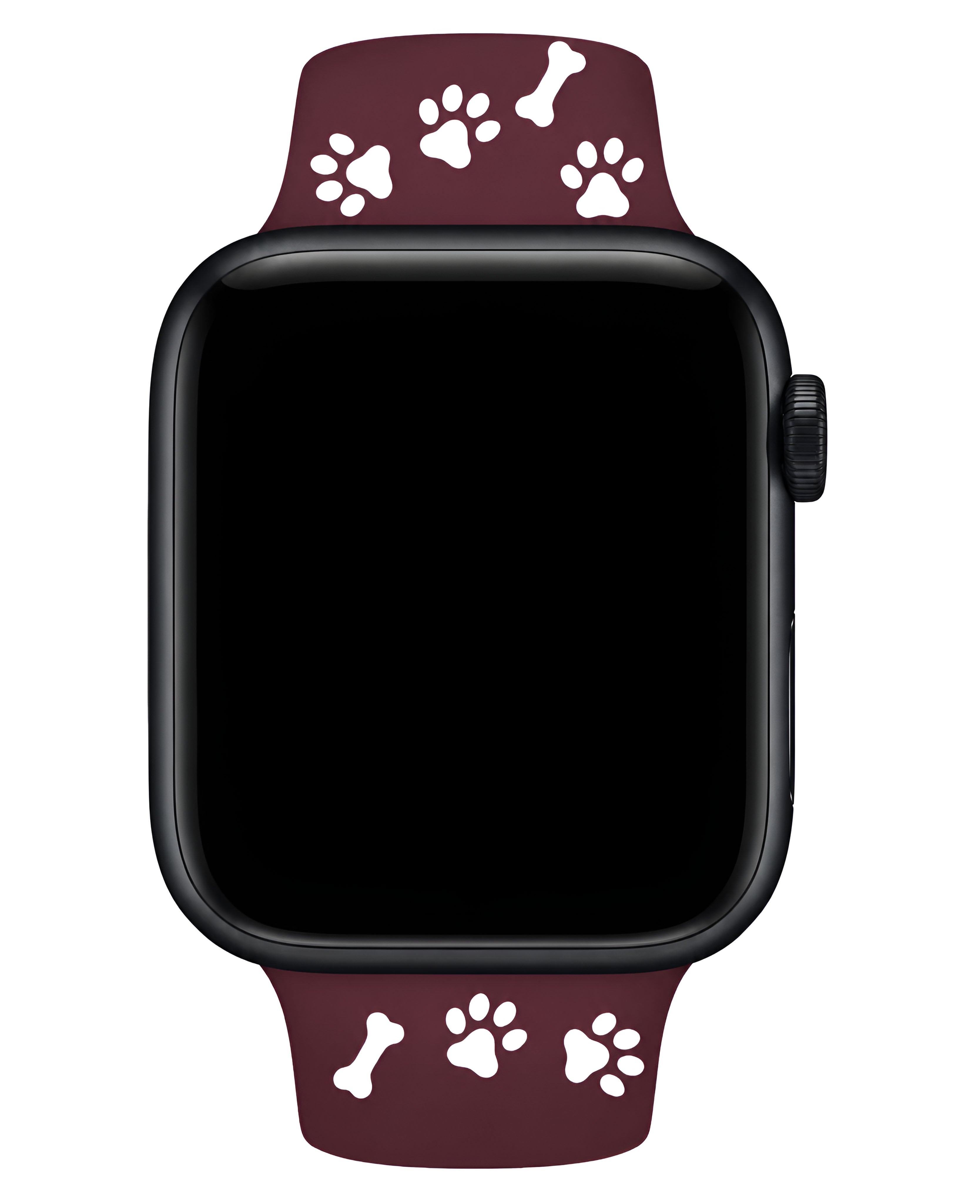 Apple Watch Uyumlu Pati Desenli Pawsense Silikon Loop Kordon