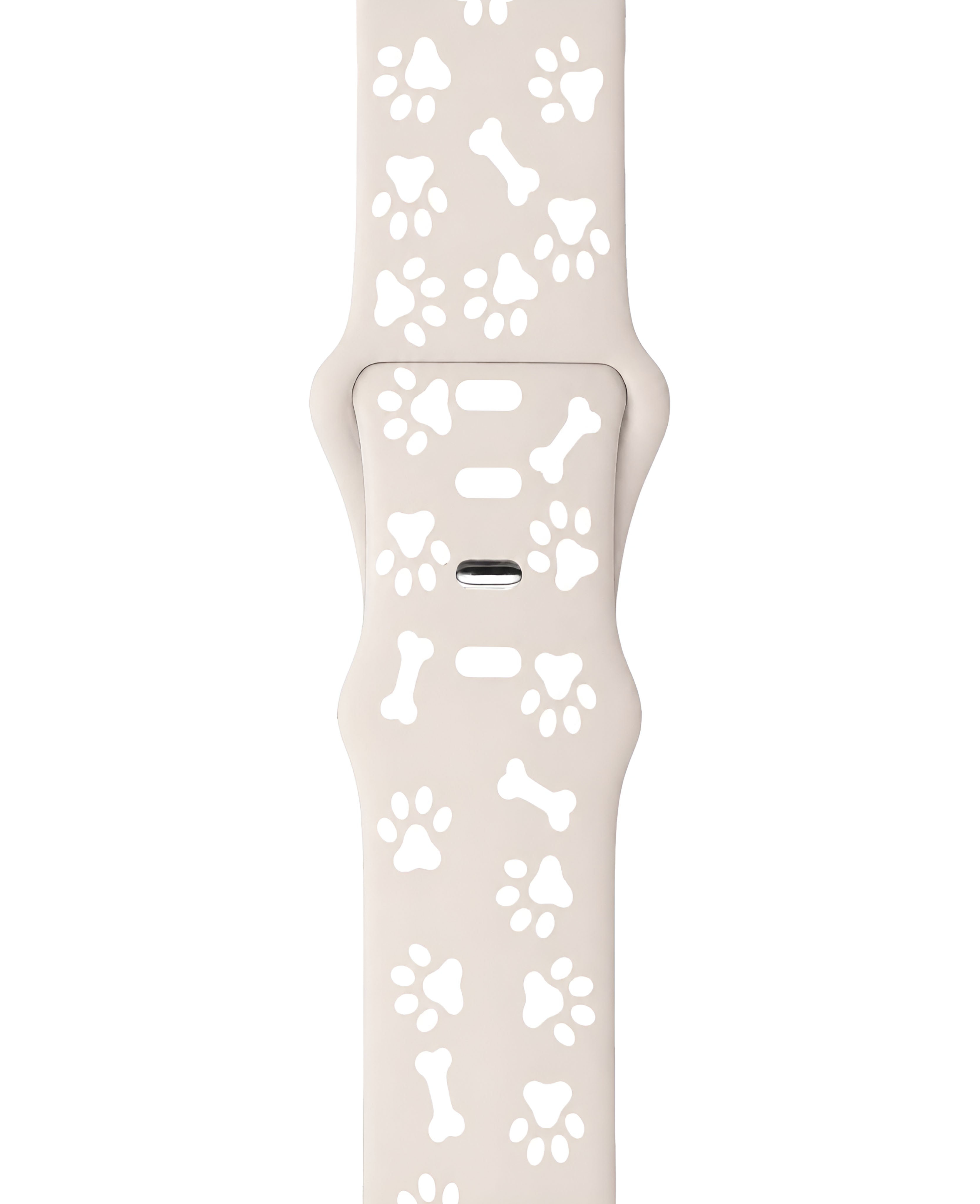 Apple Watch Uyumlu Pati Desenli Pawsense Silikon Loop Kordon