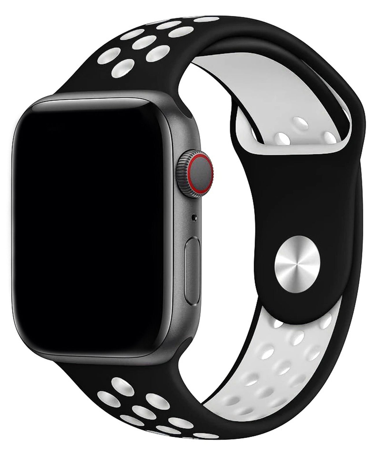 Apple Watch Uyumlu Delikli Spor Silikon Trou Loop Kordon