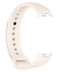 Xiaomi Mi Band 8 / 9 / 10 Uyumlu Metal Pimli Silikon Kordon