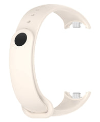 Xiaomi Mi Band 8 / 9 / 10 Uyumlu Metal Pimli Silikon Kordon