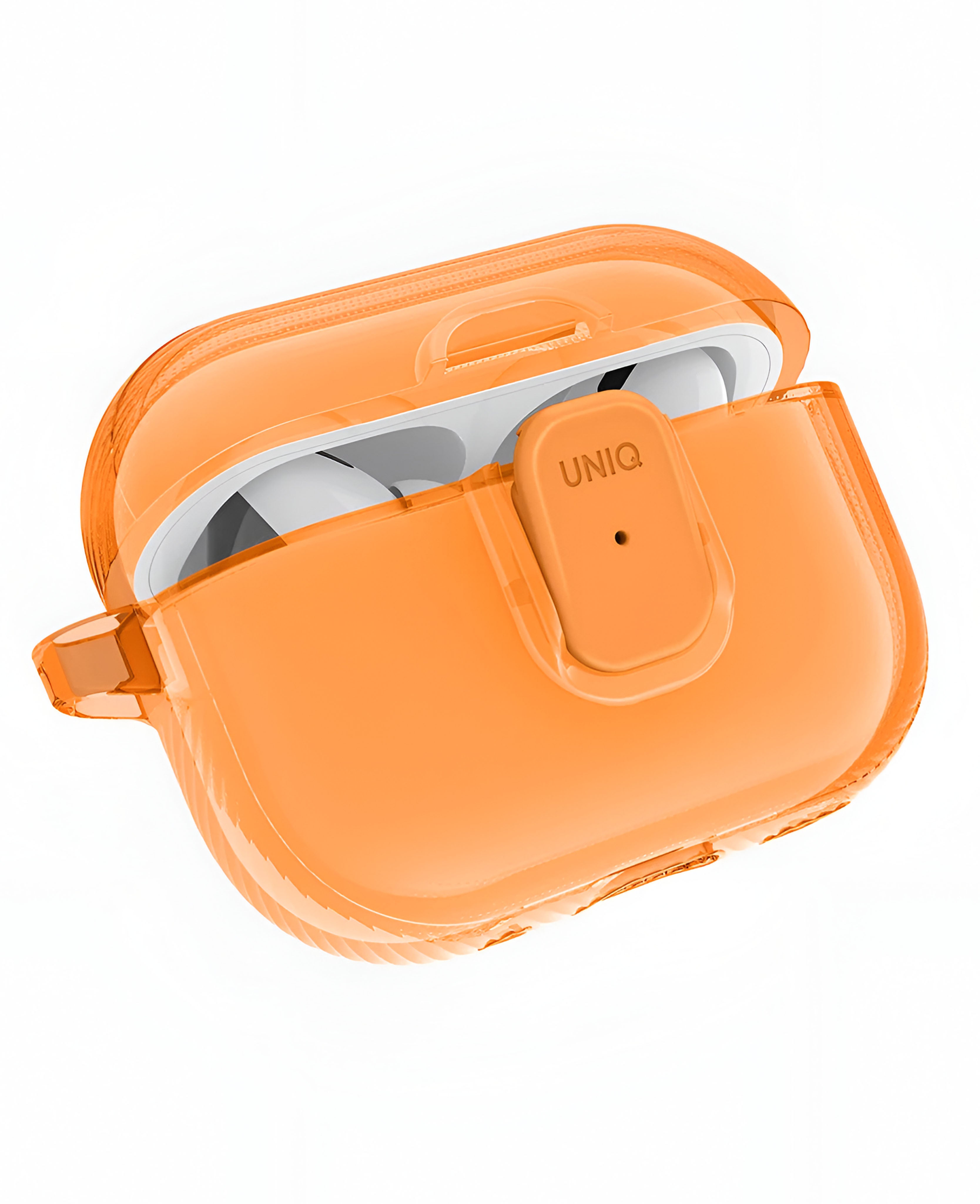 Uniq Airpods Uyumlu Glase Pro Kilitli Kılıf