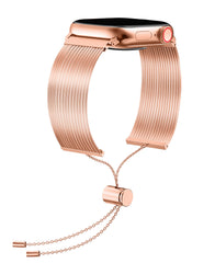 Apple Watch Uyumlu Metal Paslanmaz Çelik Roppel Loop Kordon