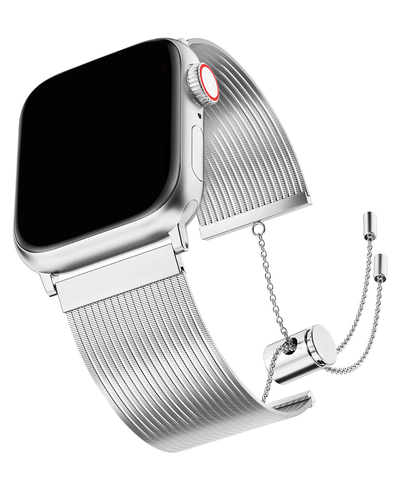 Apple Watch Uyumlu Metal Paslanmaz Çelik Roppel Loop Kordon