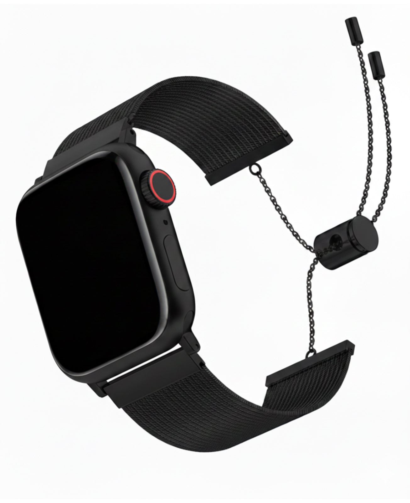 Apple Watch Uyumlu Metal Paslanmaz Çelik Roppel Loop Kordon