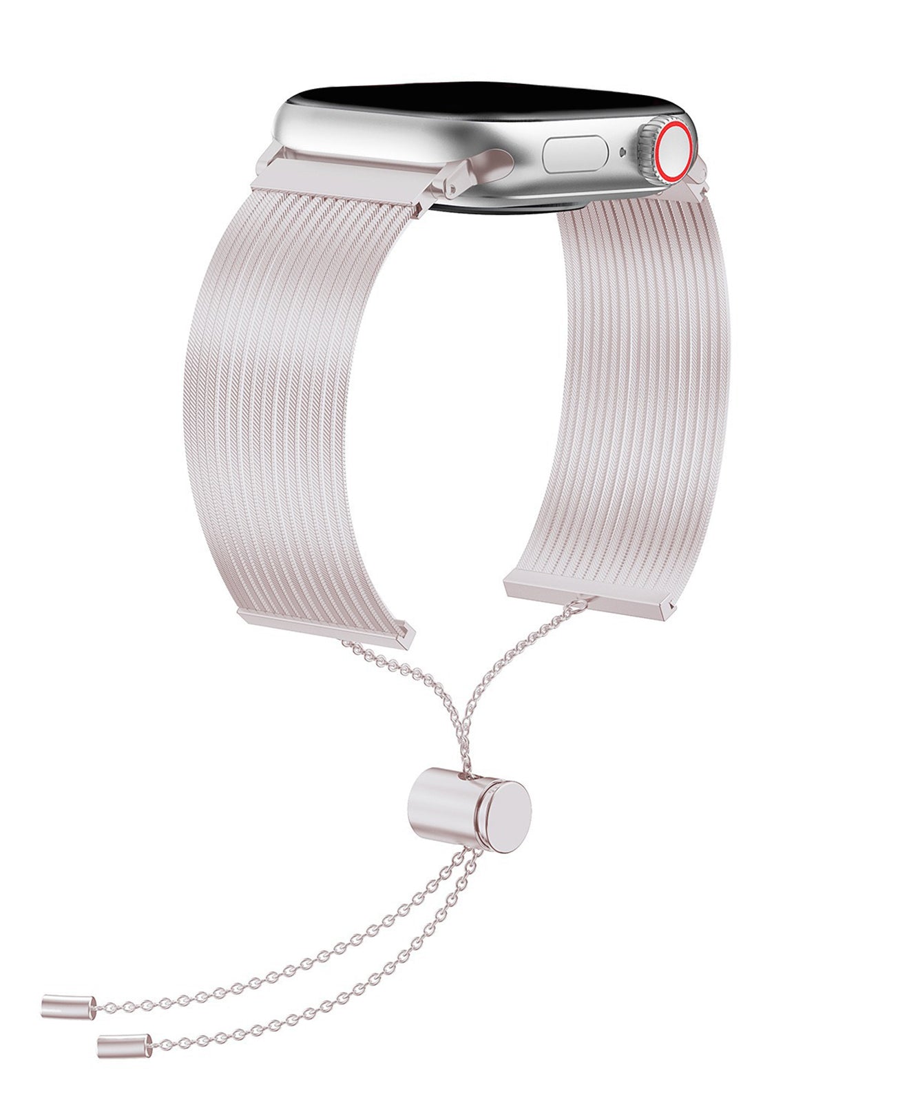 Apple Watch Uyumlu Metal Paslanmaz Çelik Roppel Loop Kordon