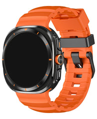 Samsung Galaxy Watch 7 Ultra Uyumlu Tokalı Silikon Kordon