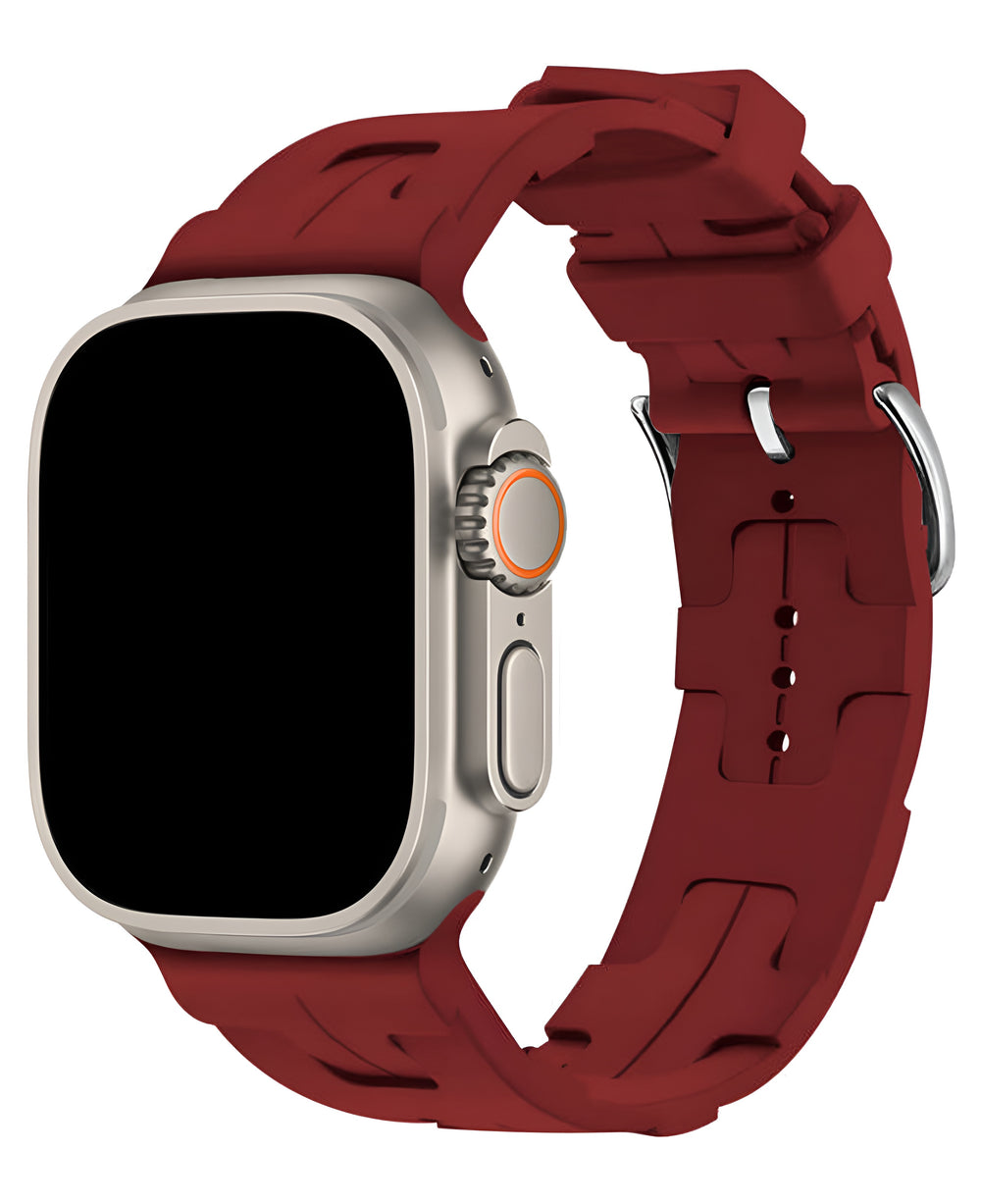 Tokalı Spor Silikon Climb Loop Kordon - Bordo - Strapg