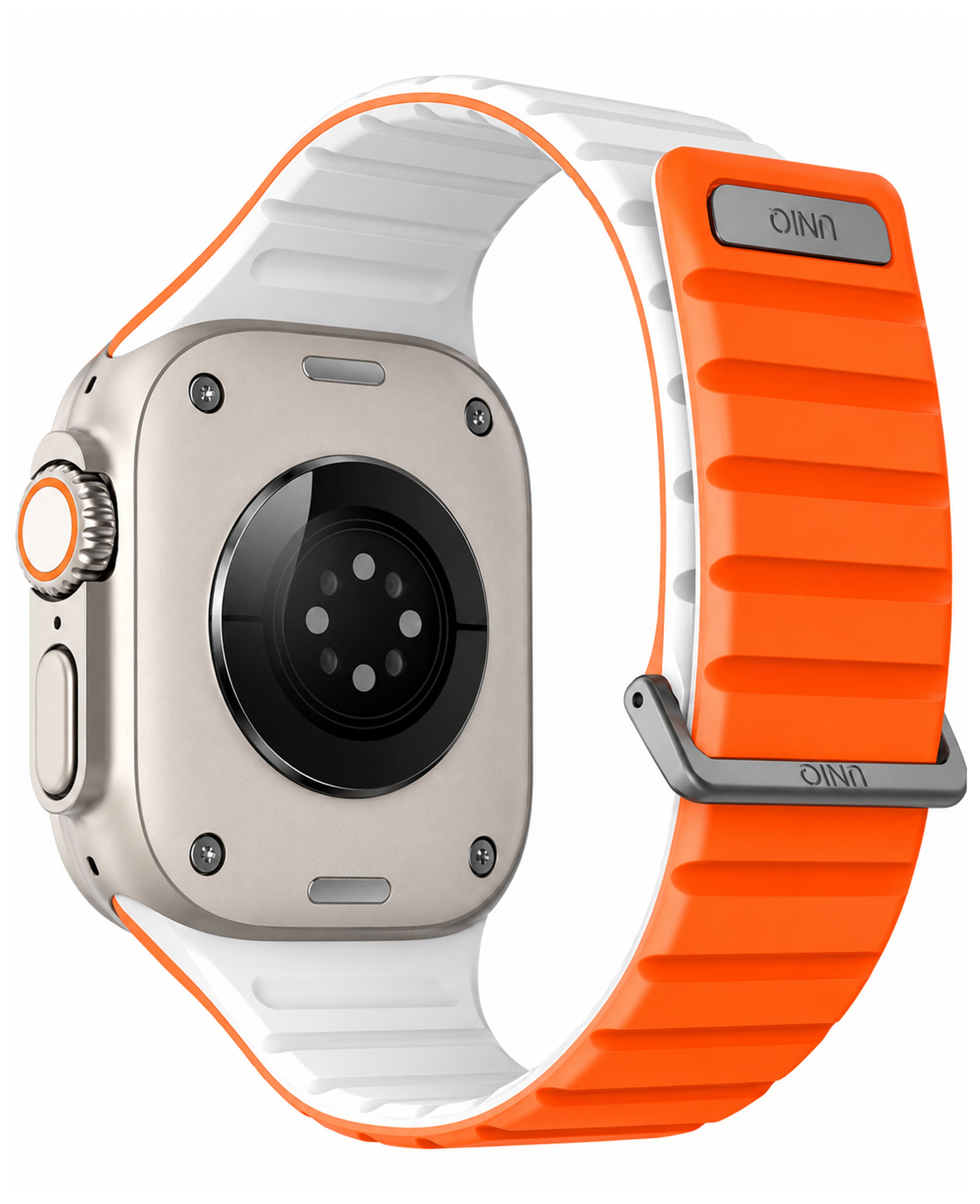 Apple Watch Uyumlu Uniq Revix Evo Reversible Manyetik Silikon Kordon