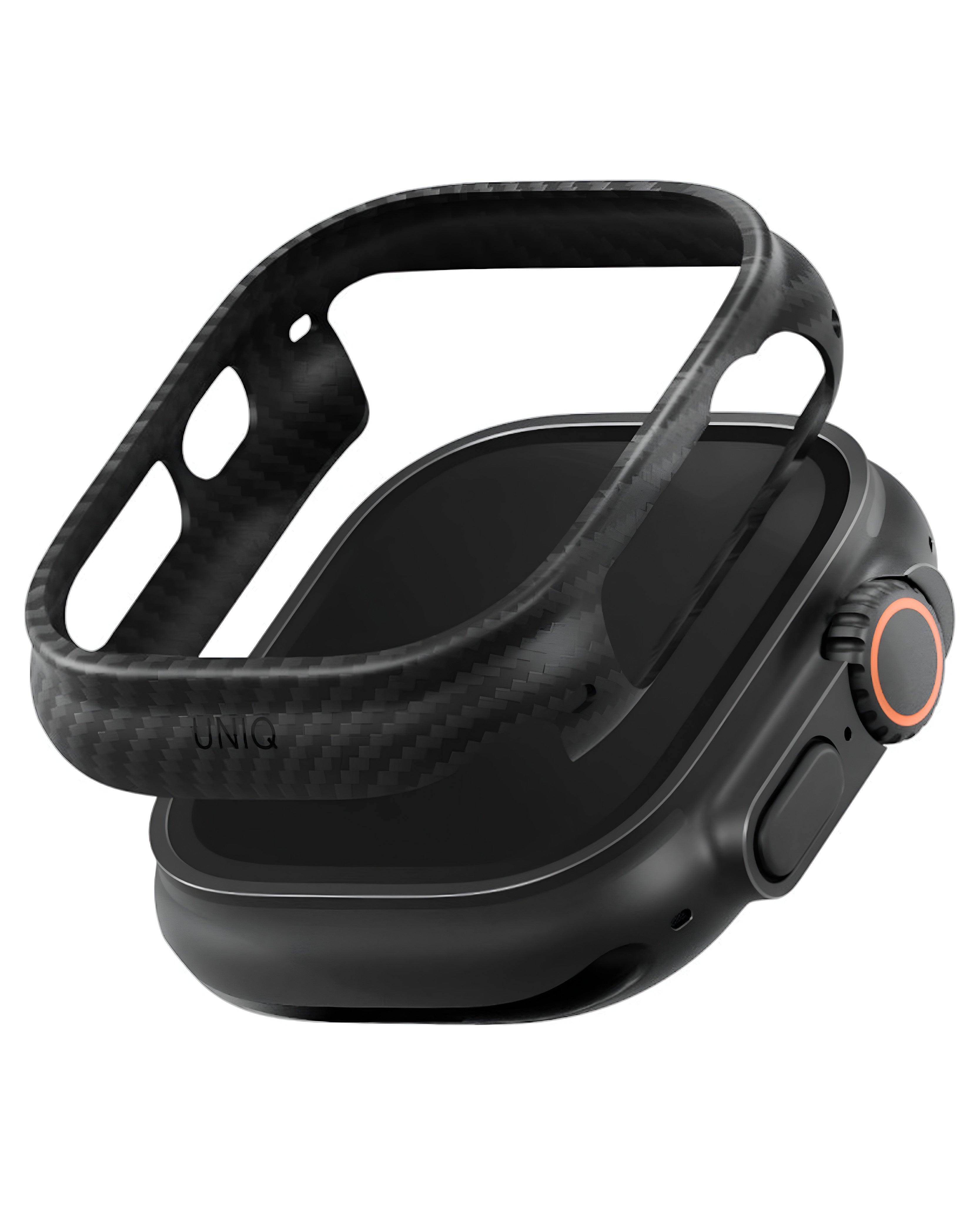Uniq Apple Watch Uyumlu 600D Aramid Fiber Keva Verge Kasa Koruyucu