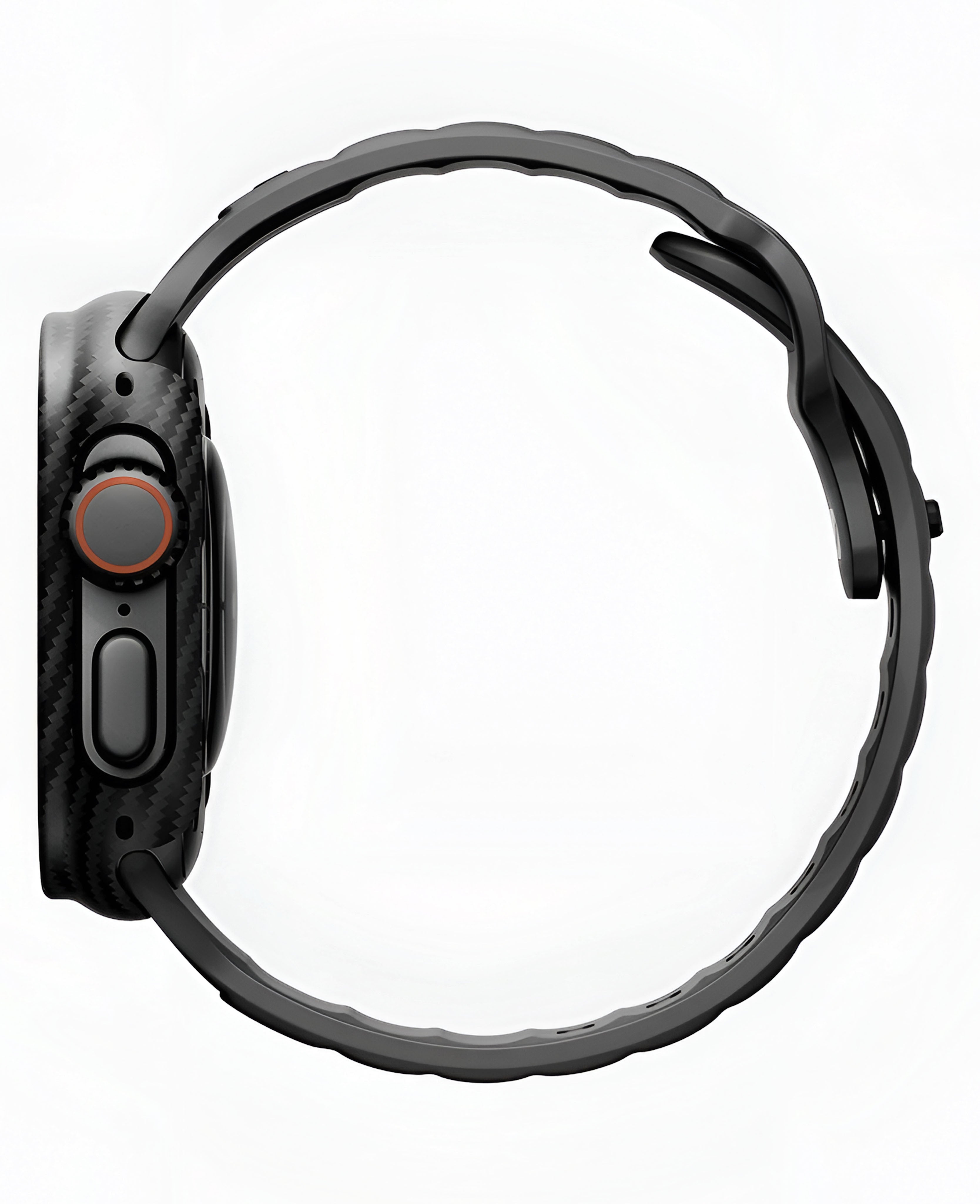 Uniq Apple Watch Uyumlu 600D Aramid Fiber Keva Verge Kasa Koruyucu