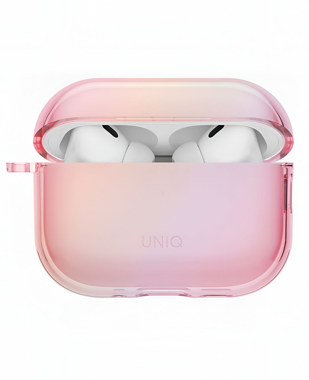 Uniq Airpods Uyumlu Iridescia Hang Kılıf - Sunset - Strapg