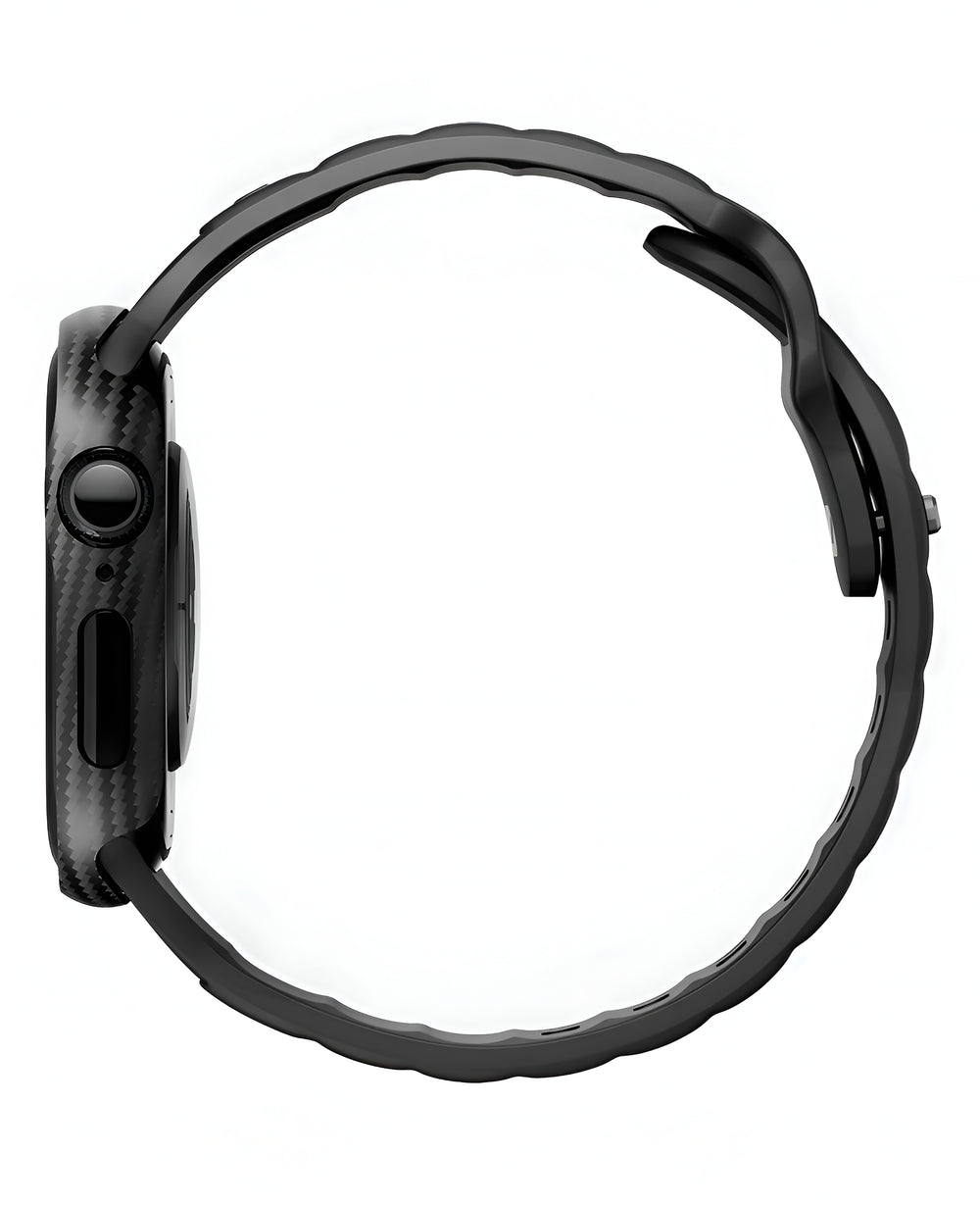Uniq Apple Watch Uyumlu 600D Aramid Fiber Keva Verge Kasa Koruyucu - Strapg