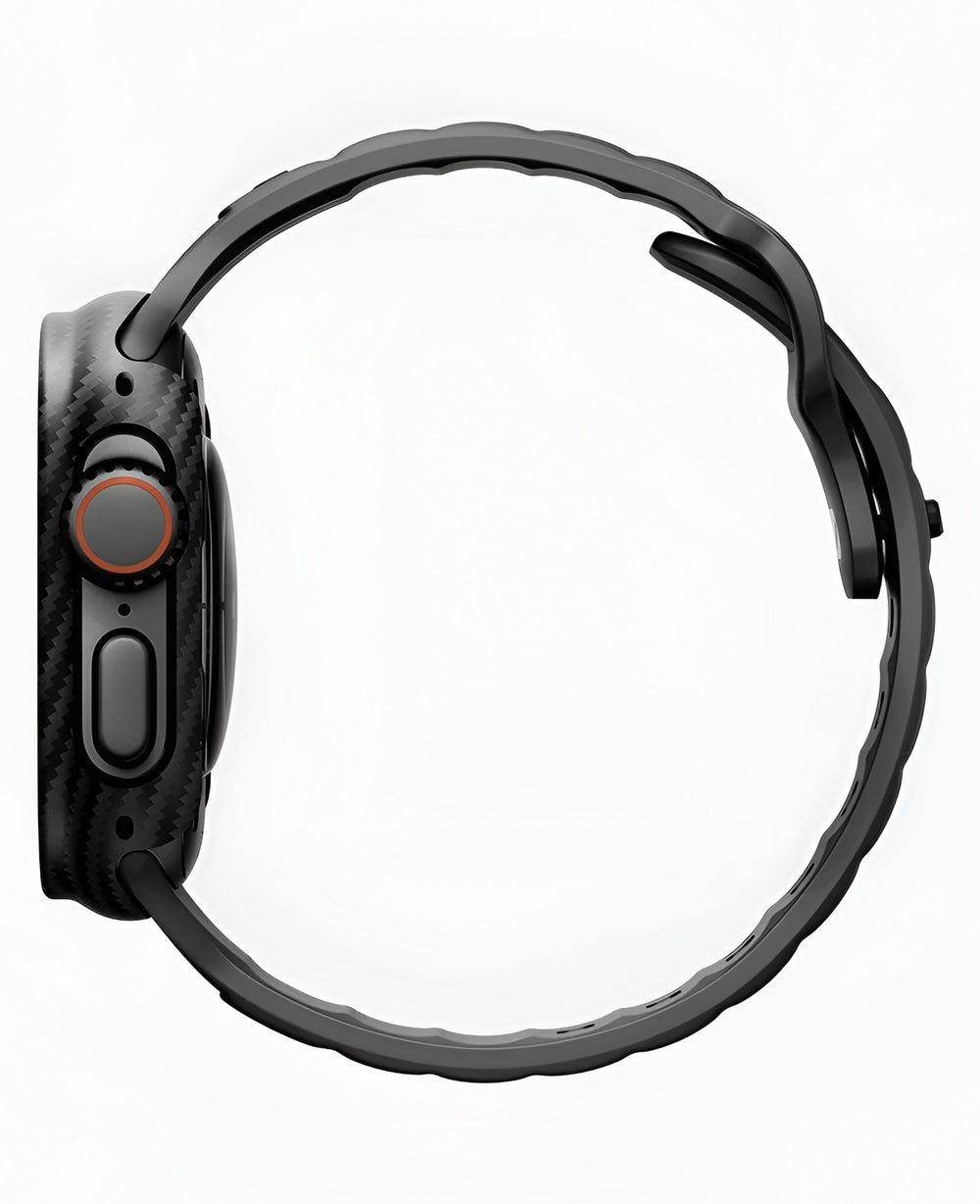 Uniq Apple Watch Uyumlu 600D Aramid Fiber Keva Verge Kasa Koruyucu - Strapg