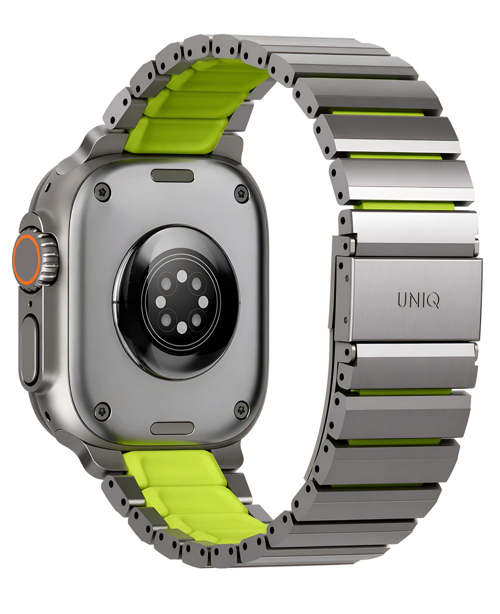Uniq Apple Watch Uyumlu Metal Paslanmaz Çelik Strova Flex Steel Loop Kordon - Strapg