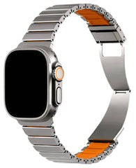 Uniq Apple Watch Uyumlu Metal Paslanmaz Çelik Strova Flex Steel Loop Kordon - Strapg