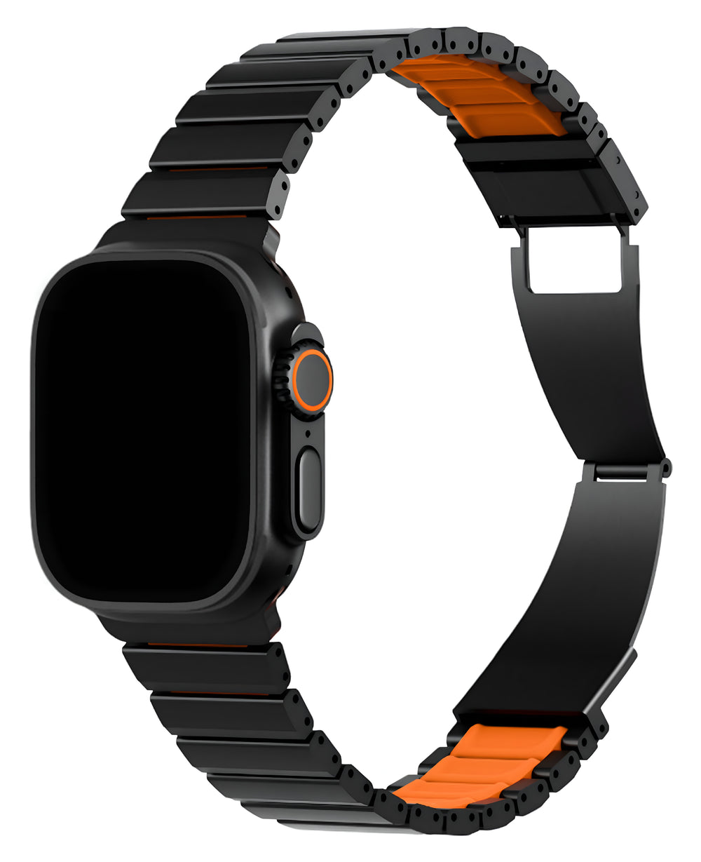 Uniq Apple Watch Uyumlu Metal Paslanmaz Çelik Strova Flex Steel Loop Kordon - Strapg