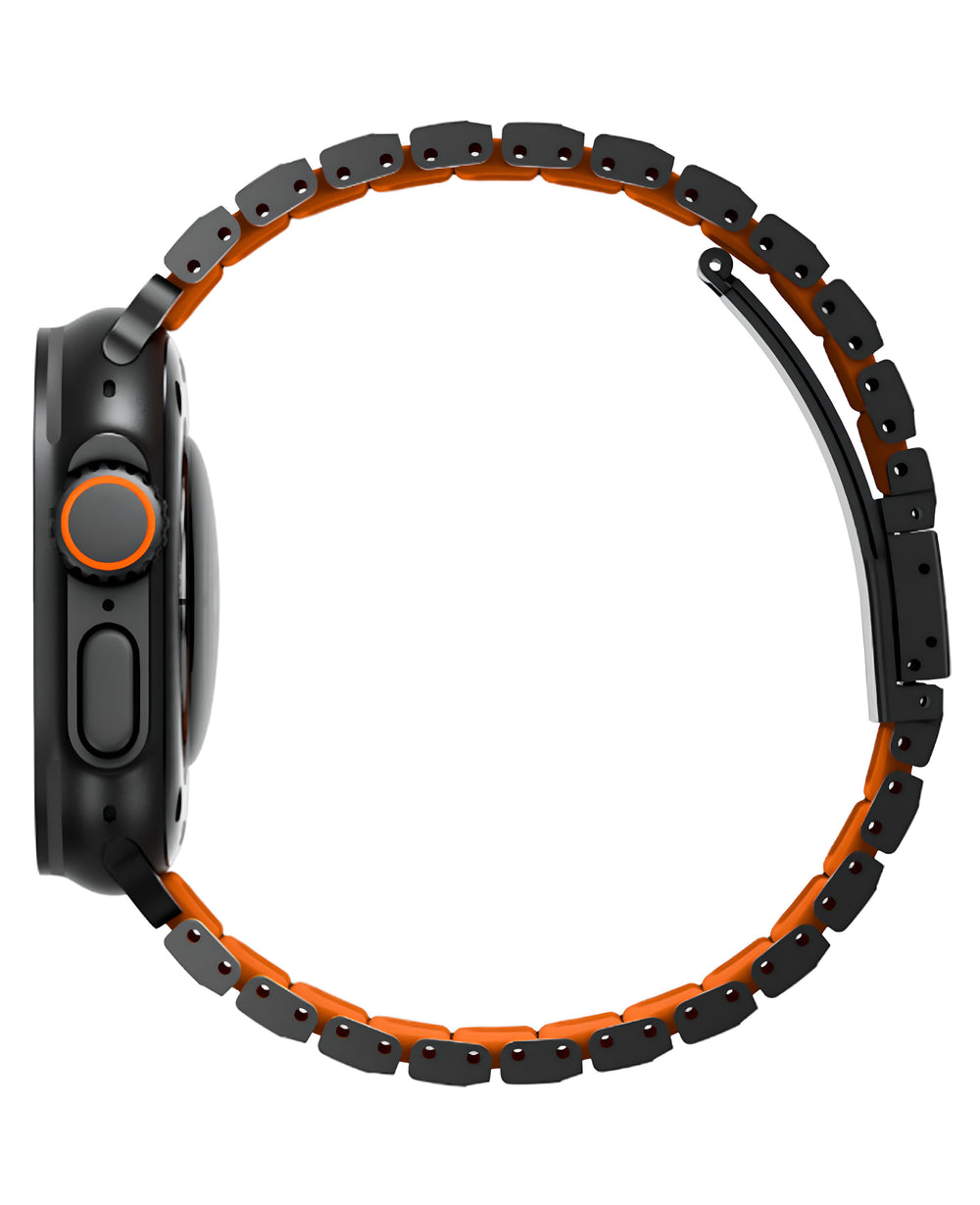 Uniq Apple Watch Uyumlu Metal Paslanmaz Çelik Strova Flex Steel Loop Kordon - Strapg