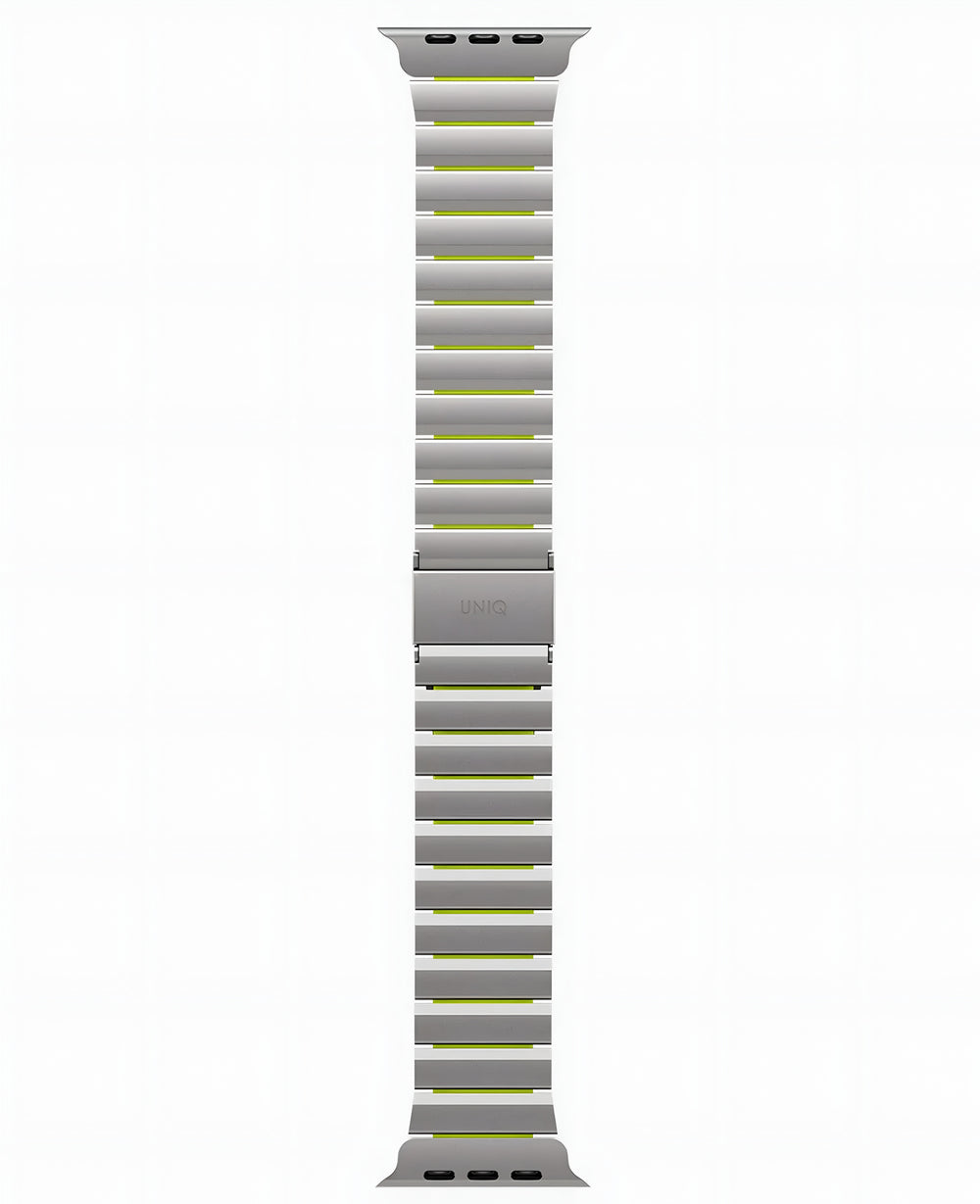 Uniq Apple Watch Uyumlu Metal Paslanmaz Çelik Strova Flex Steel Loop Kordon - Strapg