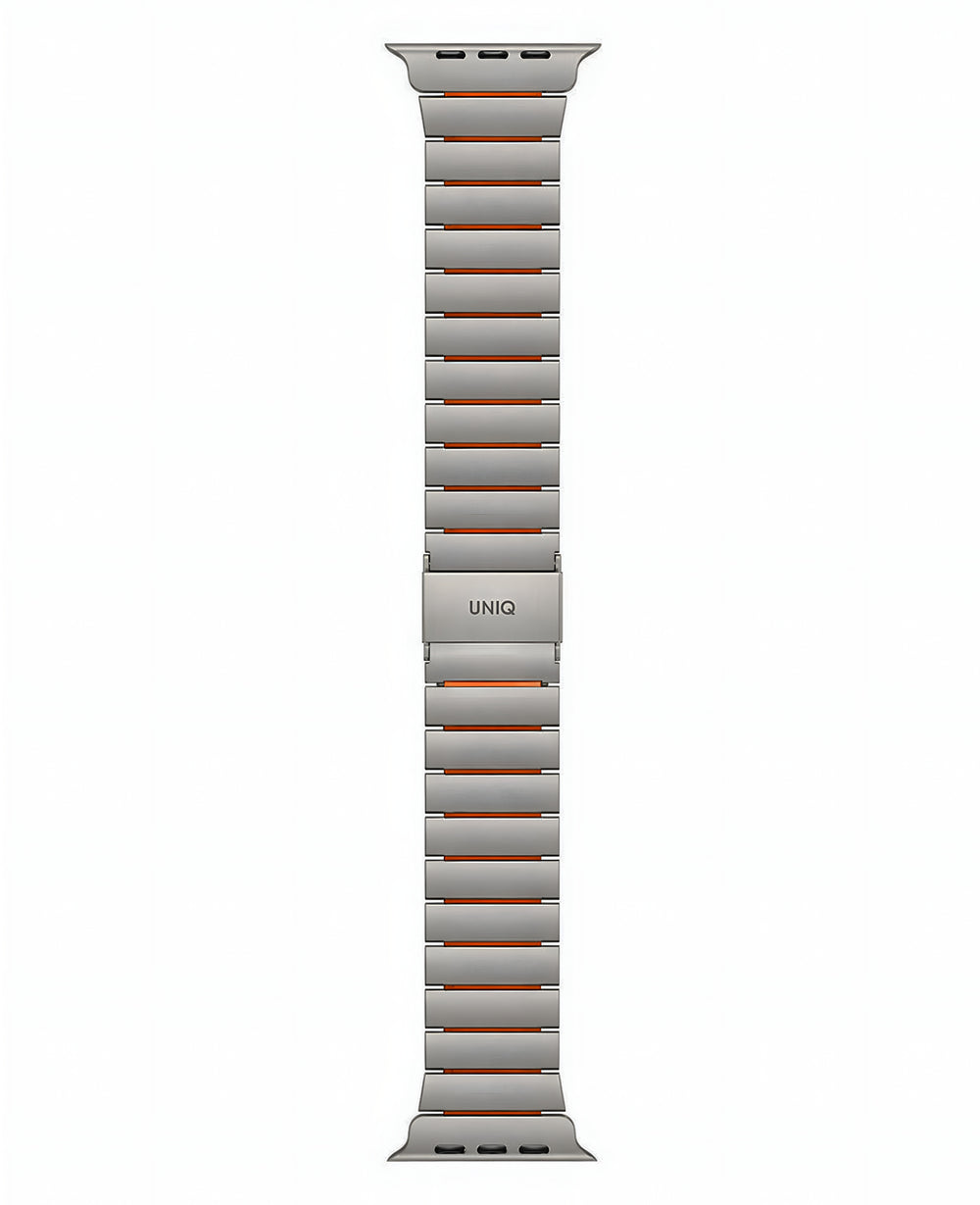 Uniq Apple Watch Uyumlu Metal Paslanmaz Çelik Strova Flex Steel Loop Kordon - Strapg