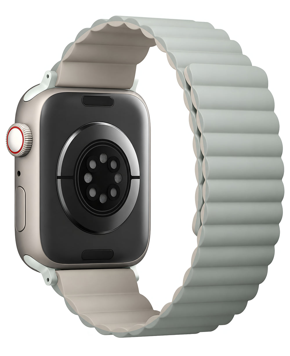 Uniq Apple Watch Uyumlu Revix Reversible Manyetik Silikon Kordon - Strapg