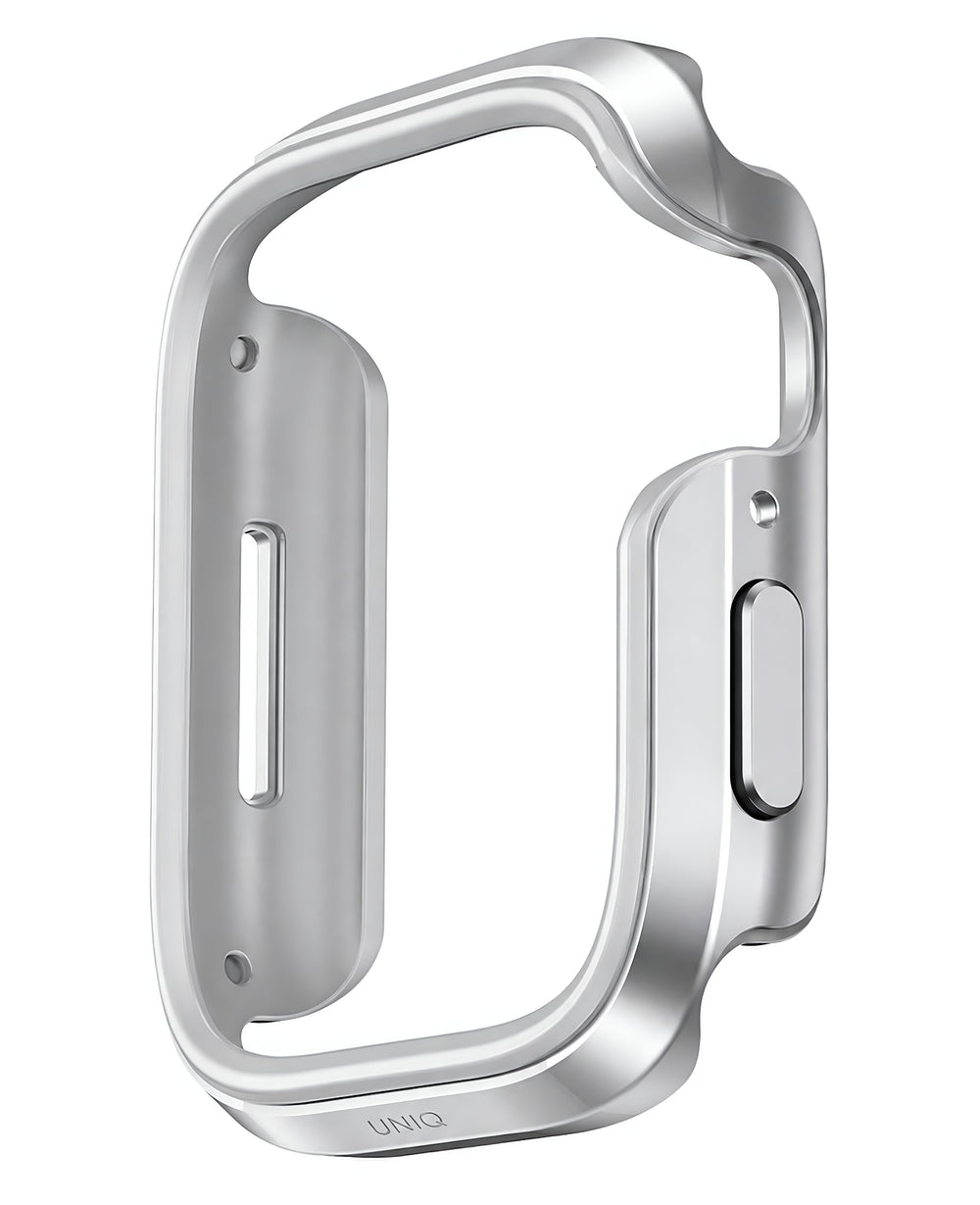Uniq Apple Watch Uyumlu Valencia Kasa Koruyucu - Silver - Strapg