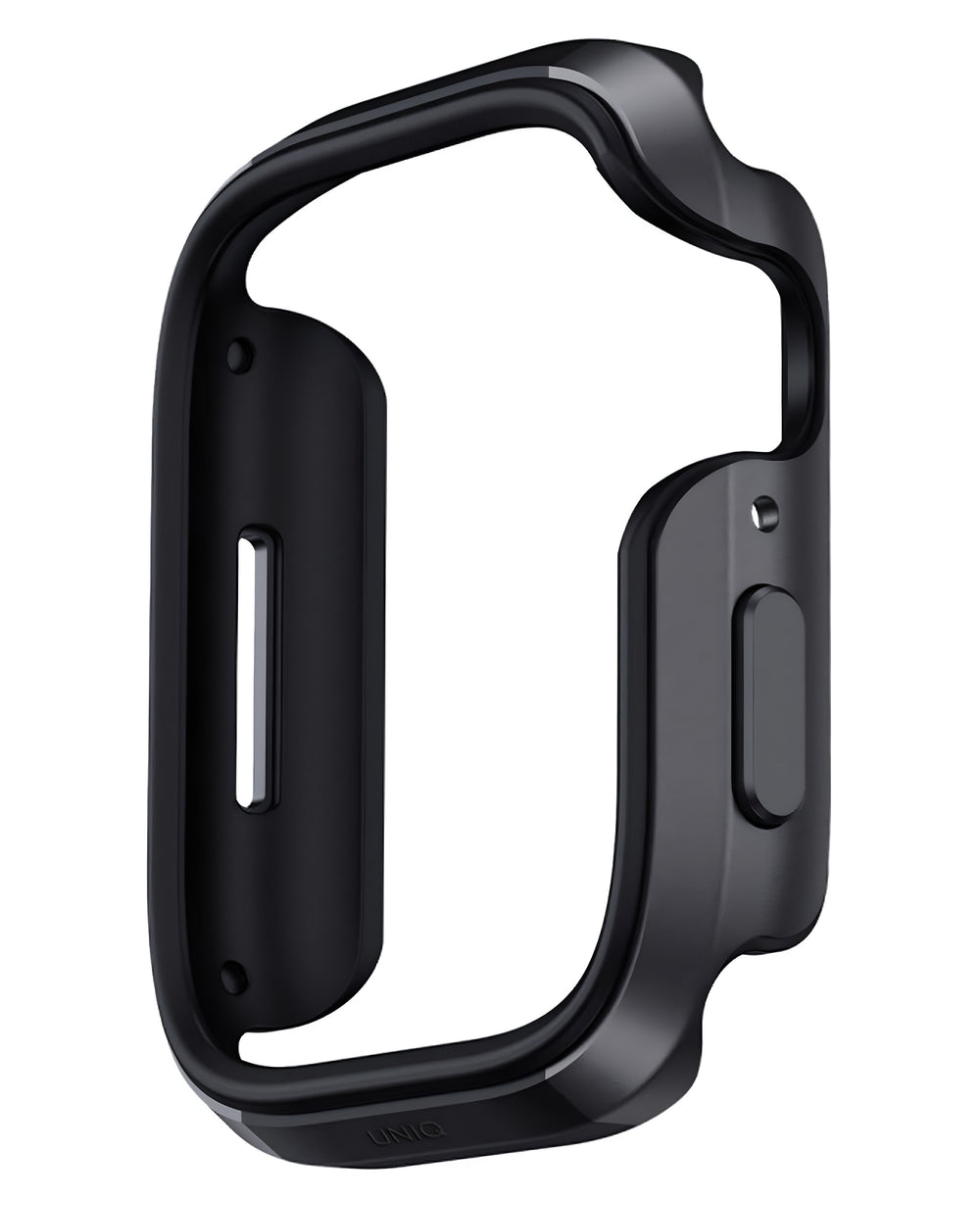 Uniq Apple Watch Uyumlu Valencia Kasa Koruyucu - Siyah - Strapg