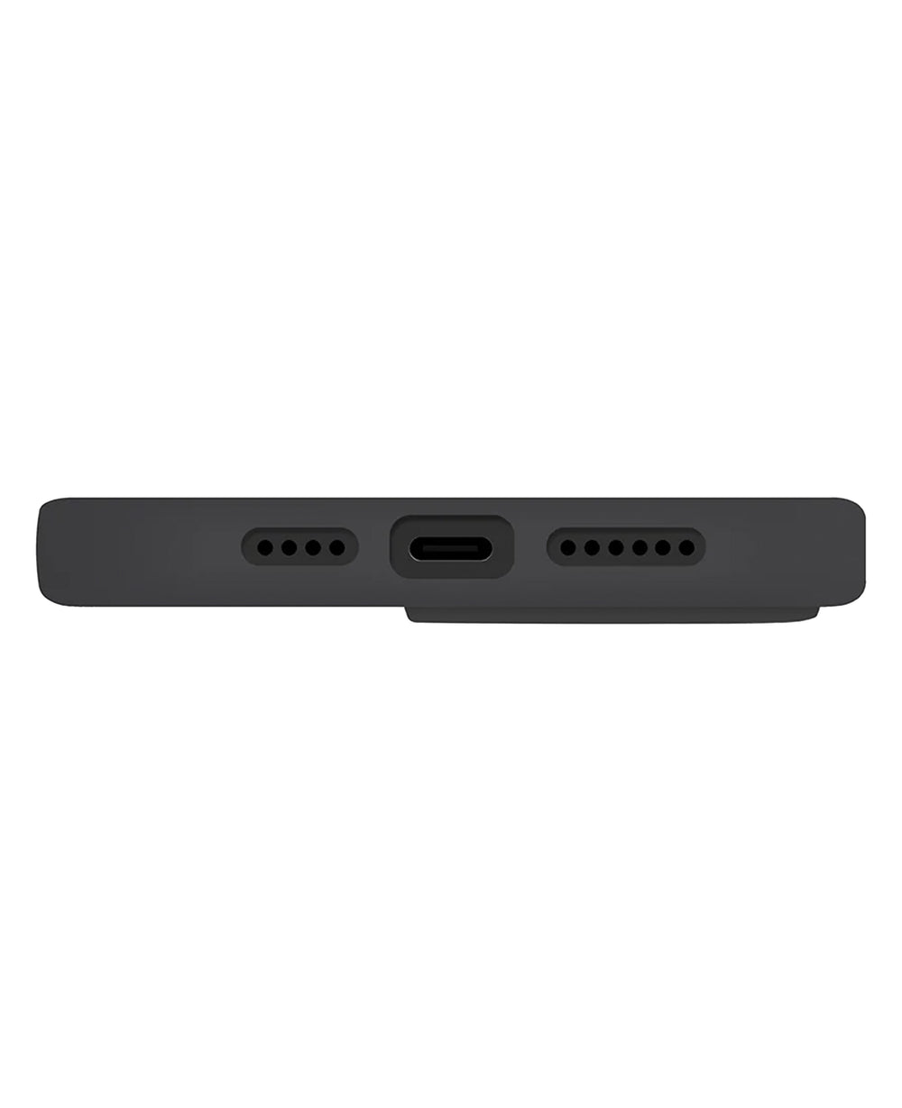 Uniq iPhone 15 Pro Max Uyumlu Keva Aramid Fiber Karbon Magsafe - Siyah - Strapg
