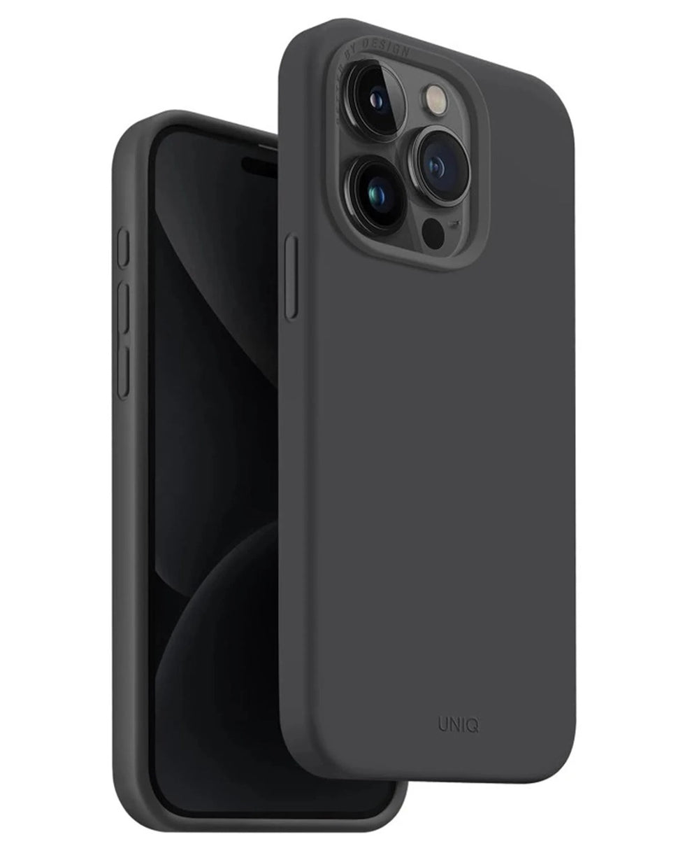 Uniq iPhone 15 Pro Max Uyumlu Lino Hue Magsafe Silikon Kılıf - Strapg