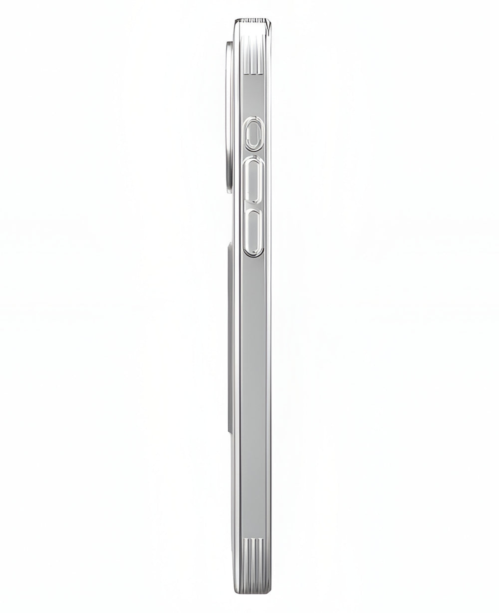 Uniq iPhone 15 Uyumlu Air Fender Kartvizitli Şeffaf Silikon Kılıf - Şeffaf - Strapg