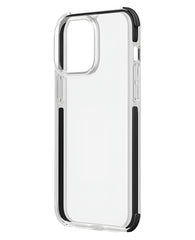 Uniq iPhone 15 Uyumlu Combat Hybrid Kılıf - Şeffaf Siyah - Strapg