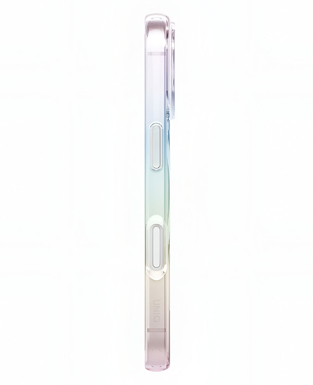 Uniq iPhone 16 Plus Uyumlu Iridescia Magsafe Hologram Kılıf - Rainbow - Strapg