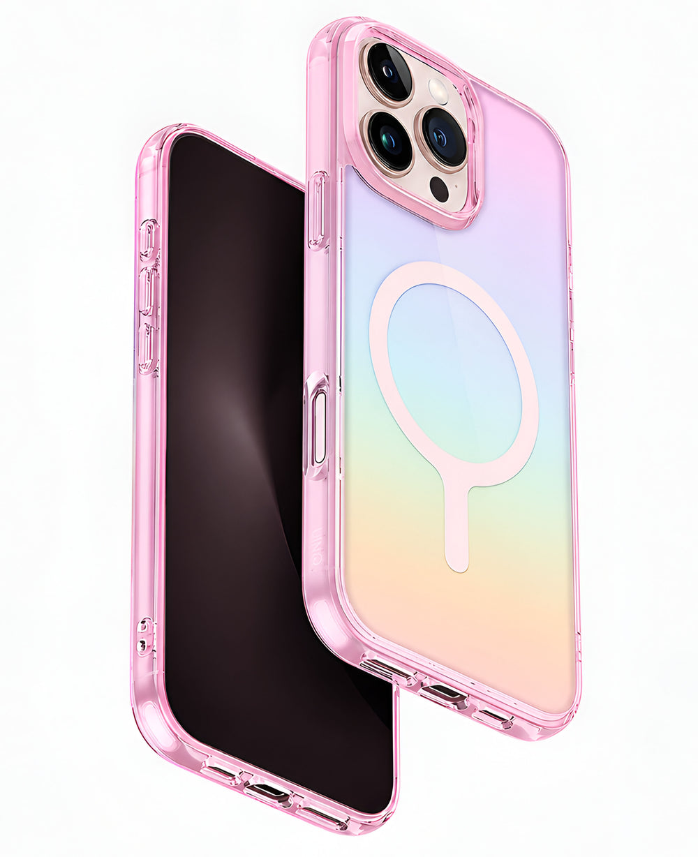 Uniq iPhone 16 Pro Max Uyumlu Iridescia Magsafe Hologram Kılıf - Strapg