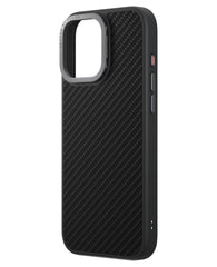 Uniq iPhone 16 Pro Max Uyumlu KevaMax Standlı Karbon Magsafe Kılıf - Strapg
