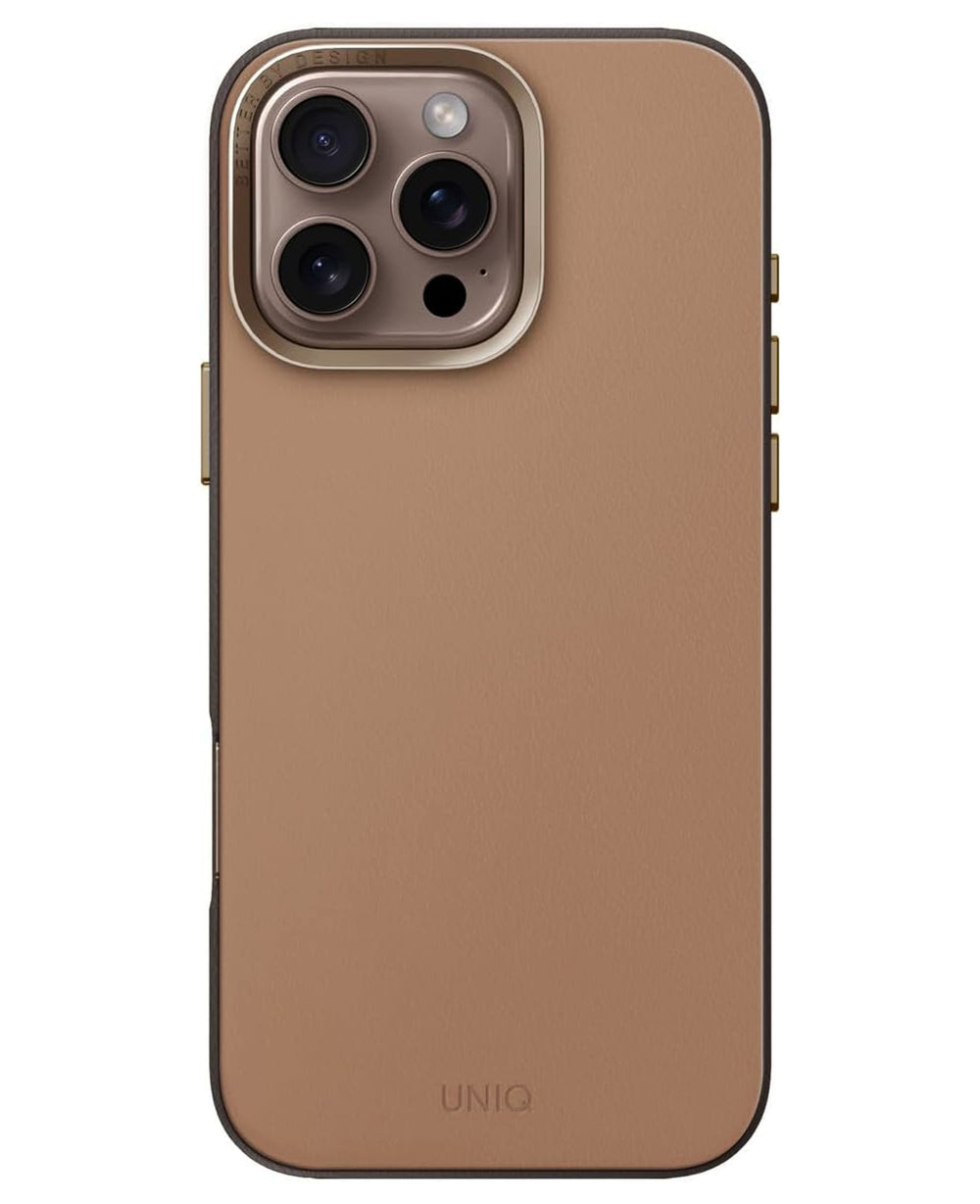 Uniq iPhone 16 Pro Max Uyumlu Lyden DS Magsafe Kılıf - Camel - Strapg