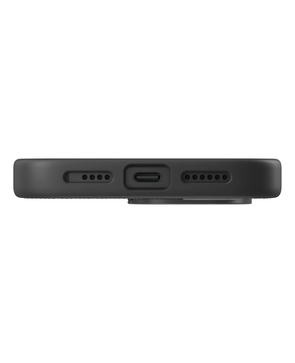 Uniq iPhone 16 Pro Uyumlu KevaMax Standlı Karbon Magsafe Kılıf - Strapg