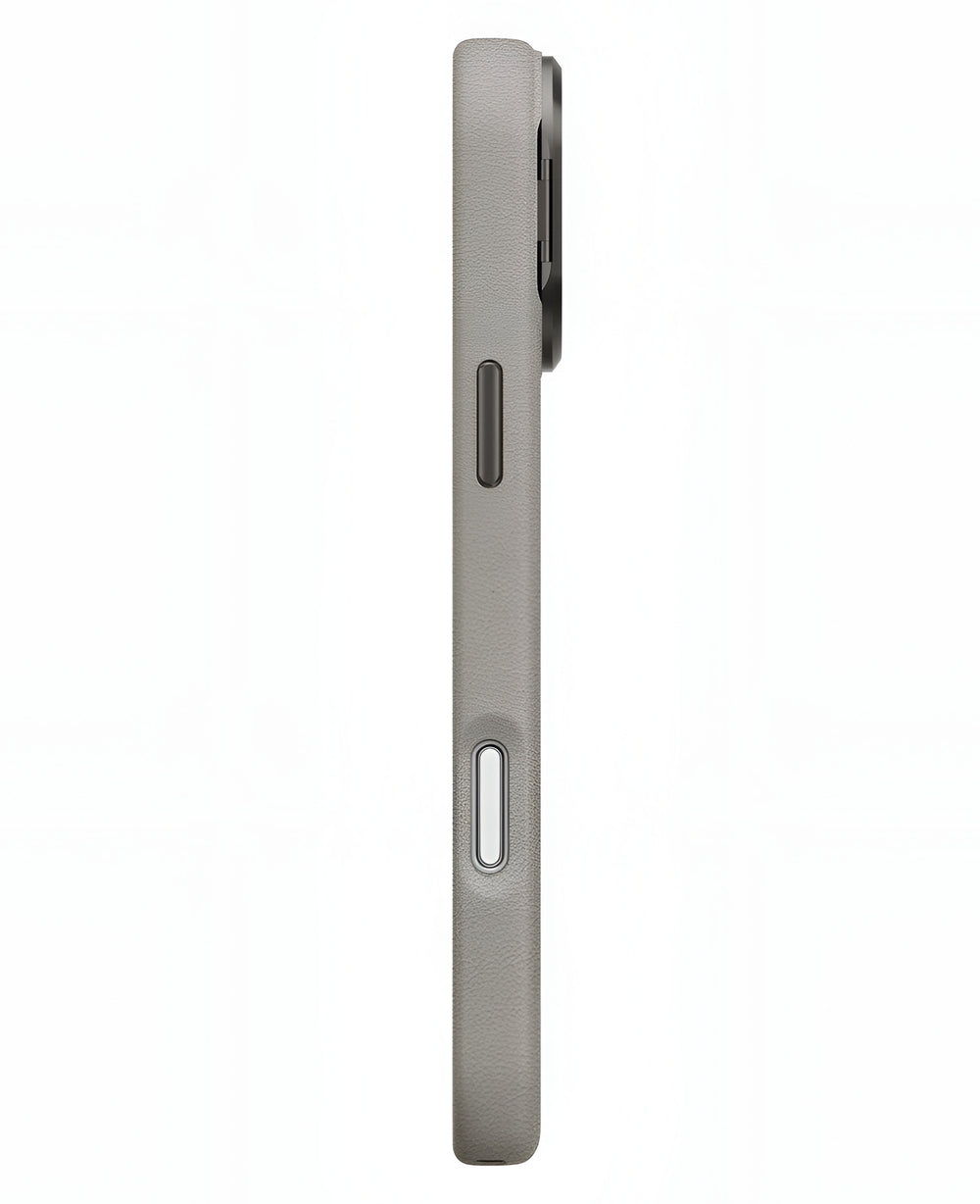 Uniq iPhone 17 Pro Uyumlu Heldro Pro Magsafe Standlı Vegan Deri Kılıf - Strapg