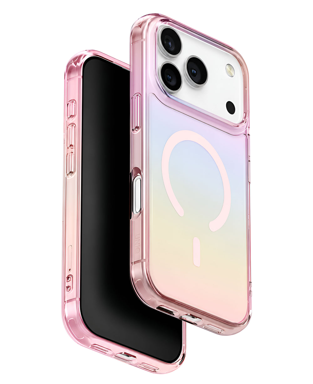 Uniq iPhone 17 Pro Uyumlu Iridescia Magsafe Hologram Kılıf - Strapg