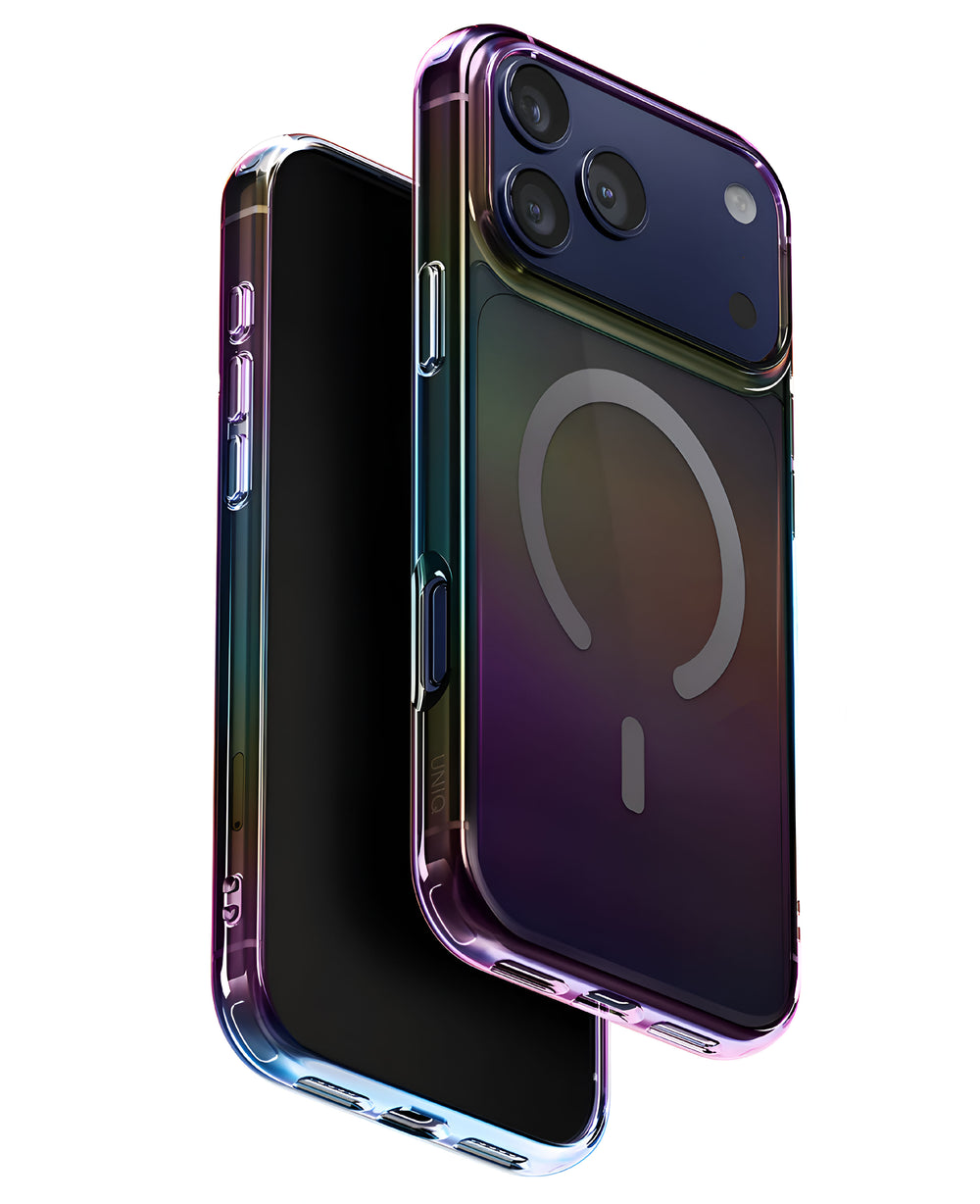 Uniq iPhone 17 Pro Uyumlu Iridescia Magsafe Hologram Kılıf - Strapg