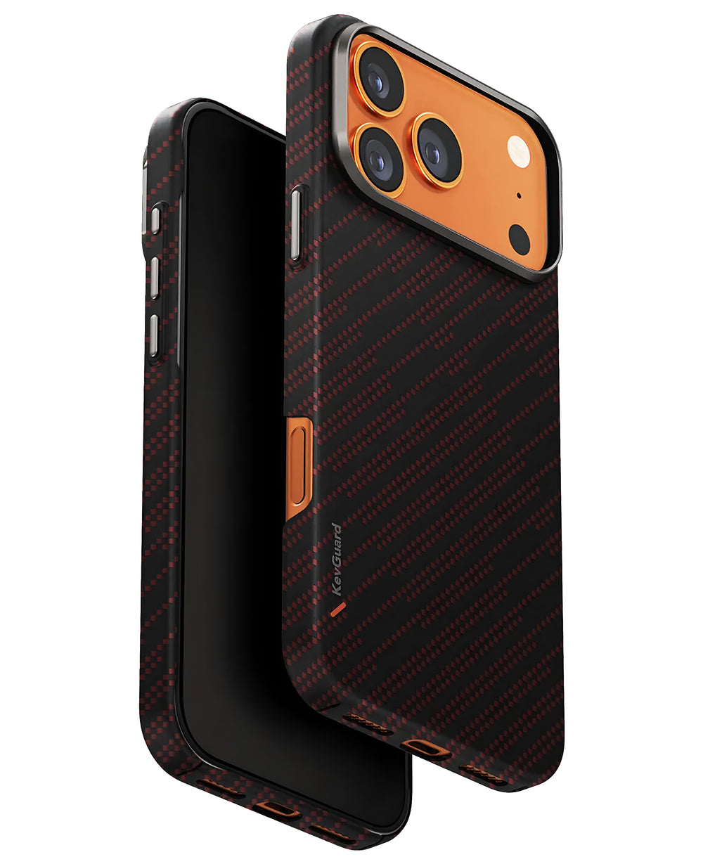 Uniq iPhone 17 Pro Uyumlu Keva Edge Slim Aramid Fiber Magsafe Kılıf - Strapg