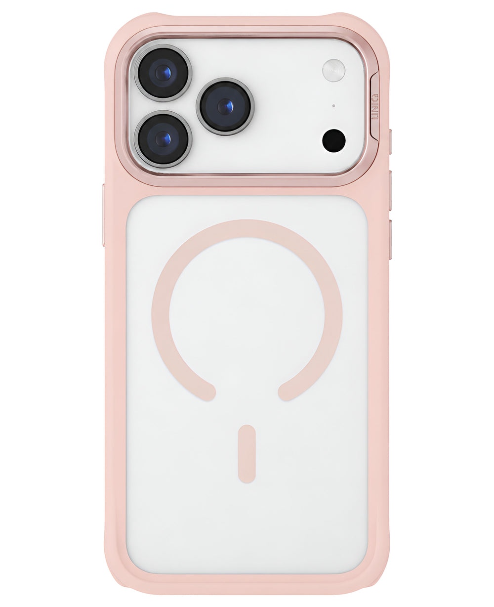 Uniq iPhone 17 Pro Uyumlu Veren Magsafe Kılıf - Pembe - Strapg