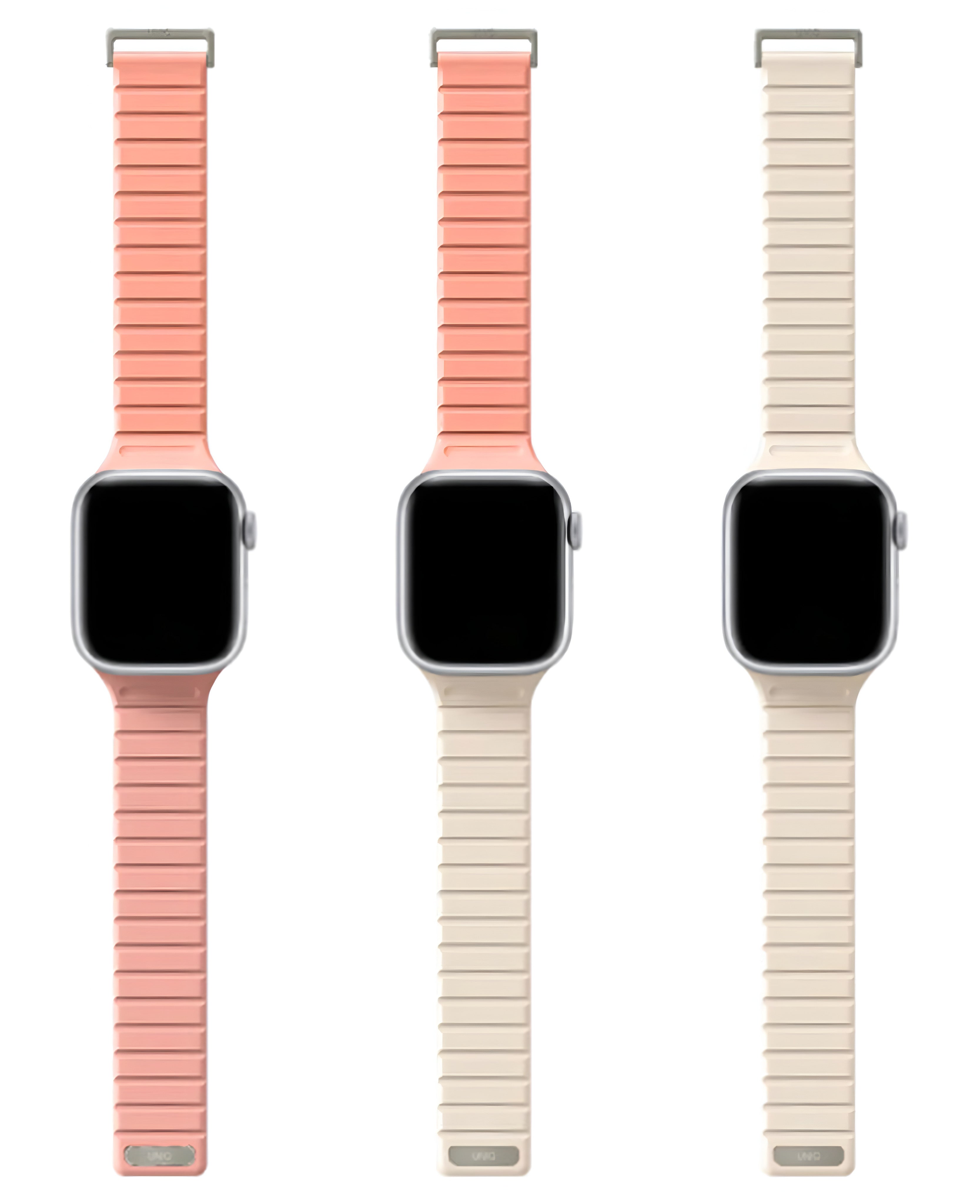 Apple Watch Uyumlu Uniq Revix Evo Reversible Manyetik Silikon Kordon