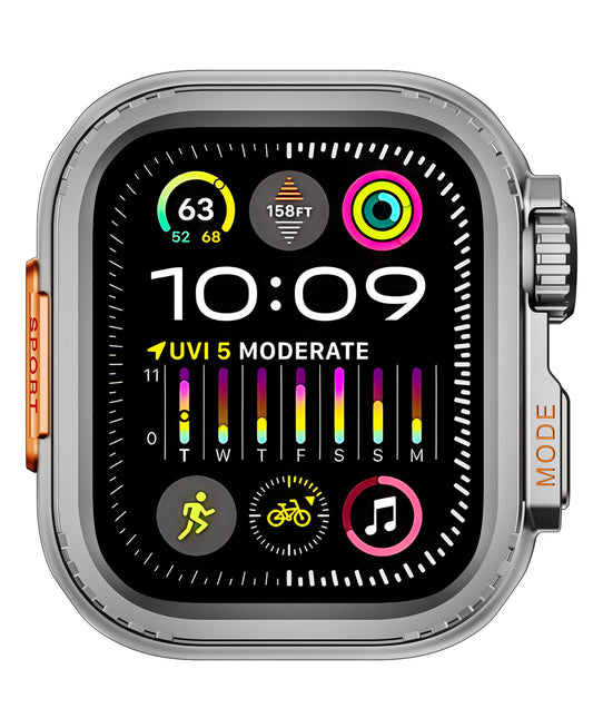 Apple Watch Ultra Dönüştürücü Metal Armor Kasa Koruyucu