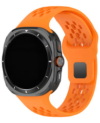 Samsung Galaxy Watch 7 Ultra / Watch Ultra 2 Uyumlu Tokalı Spor Silikon Kordon